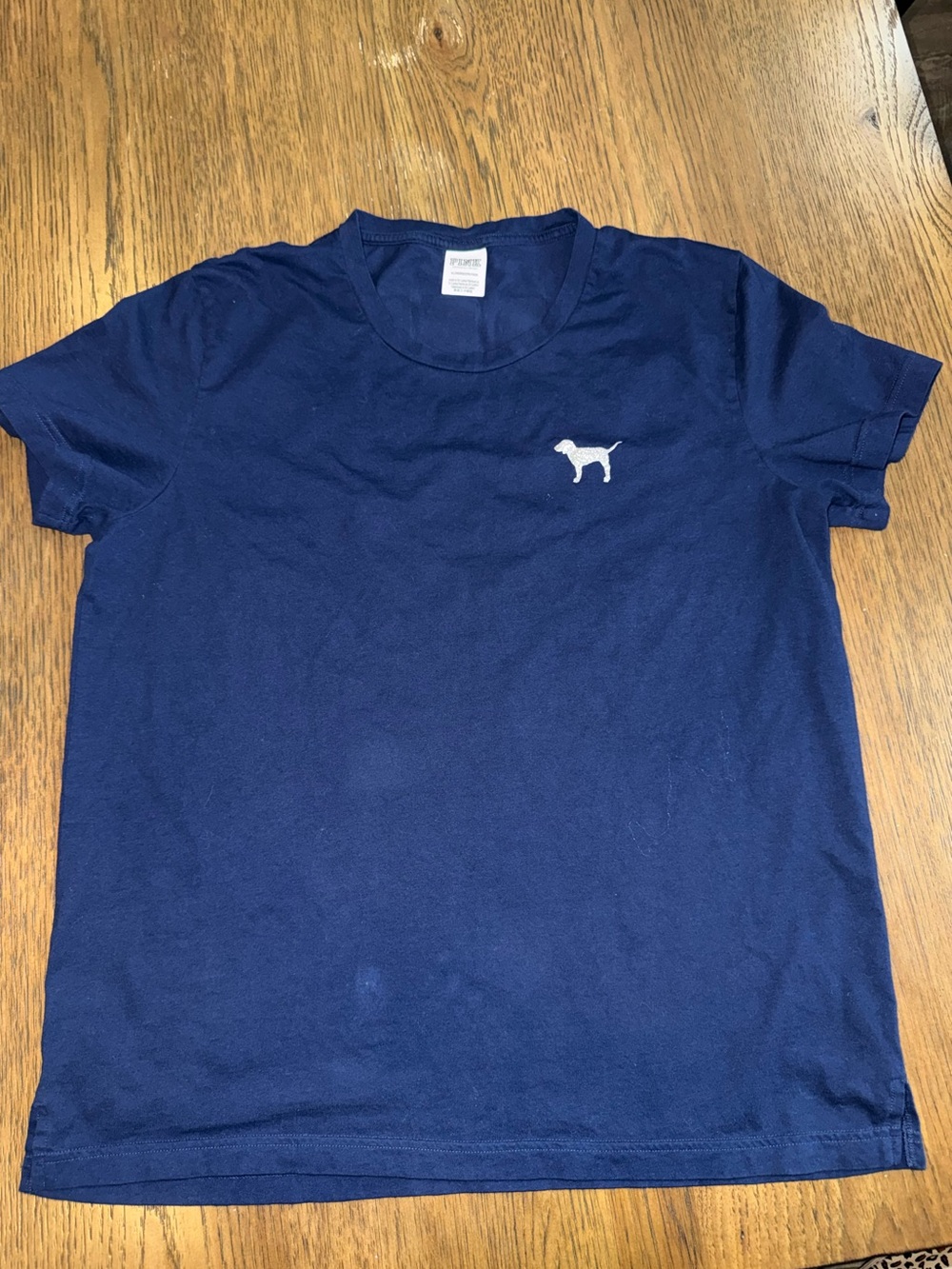 PINK Victoria's Secret Navy Tag Tee - Picture 2 of 5